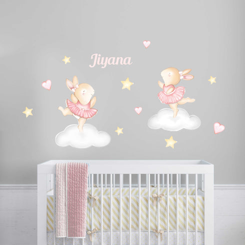 Little Ballerinas - Wall Decal Sticker